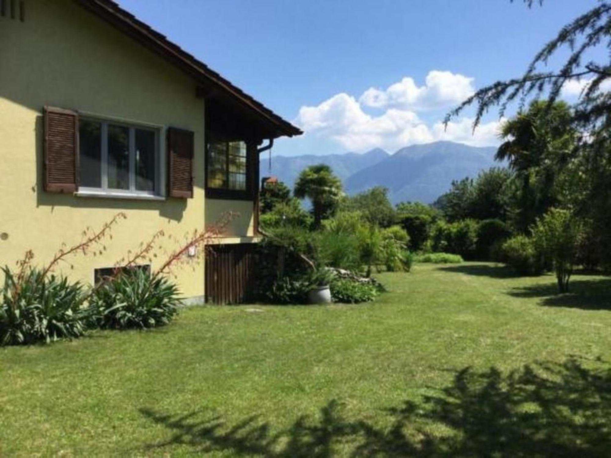 """Casa Elena -Tegna"" Die Ruheoase In Grossem Garten" Bagian luar foto